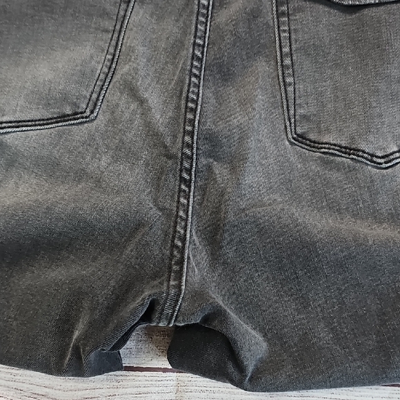 New York & Company Sz 12 Black Distressed Skinny Jeans - Picture 12 of 13